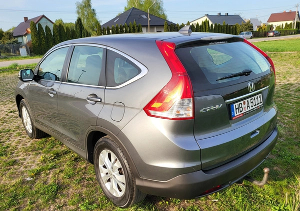 Honda CR-V cena 59909 przebieg: 168000, rok produkcji 2013 z Sieradz małe 529